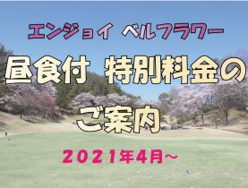 昼食付 特別料金のご案内