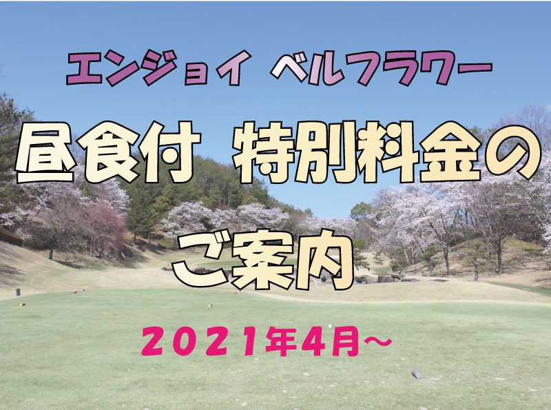 昼食付 特別料金のご案内