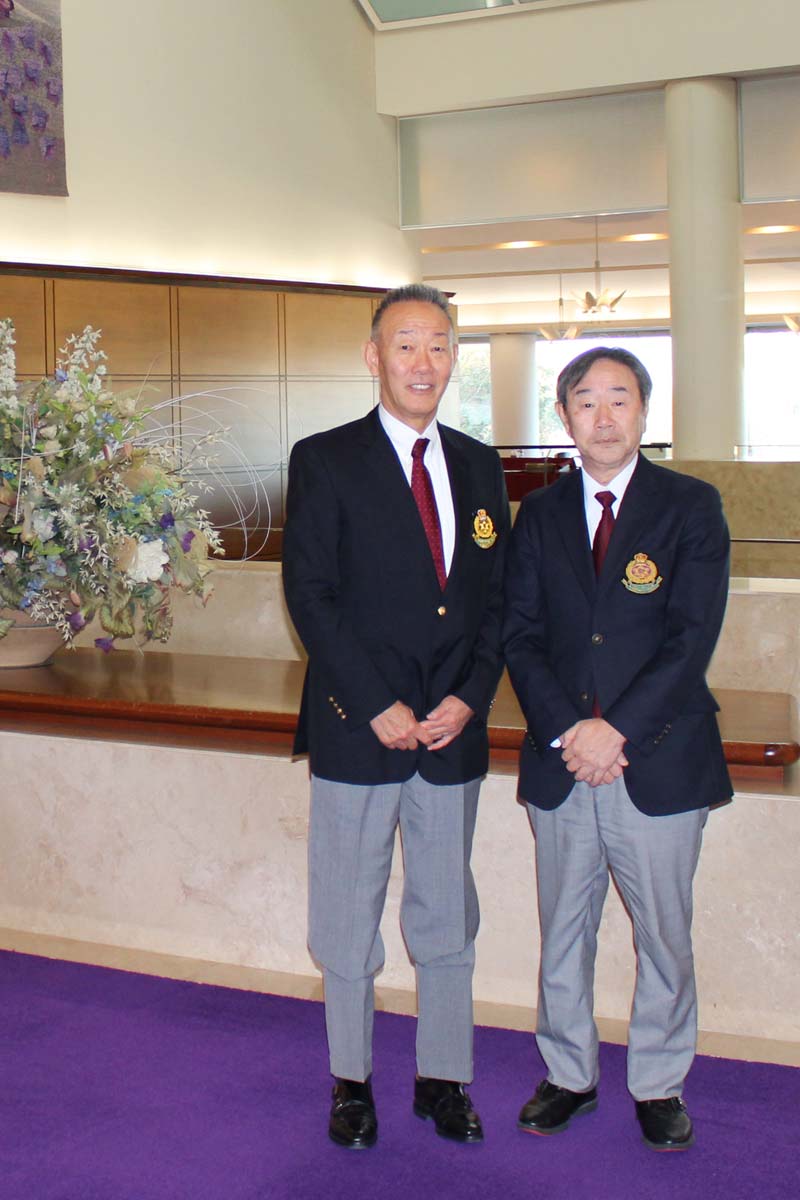 理事長の藤岡高広氏と常務理事・支配人の髙橋一夫氏の画像