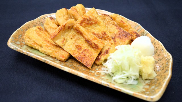 ピリ辛油揚げ