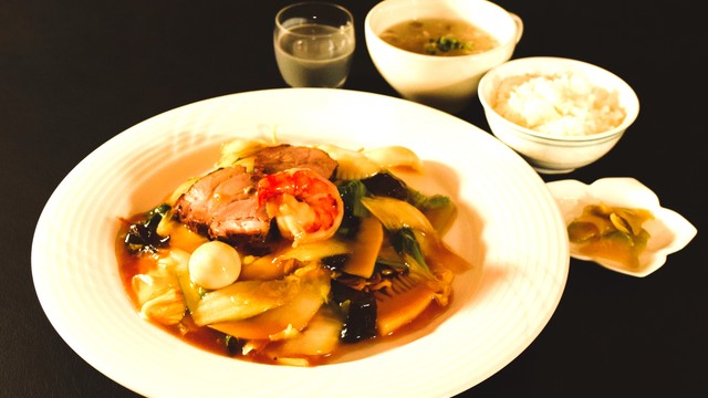 あんかけ焼きそば
